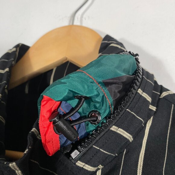 Puma X Han Kjobenhavn Black Cotton PINSTRIPE Track Jacket Size M - Picture 8 of 9